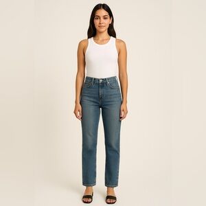 Los Angeles Atelier Women’s High Rise Straight Leg Jeans Size 27